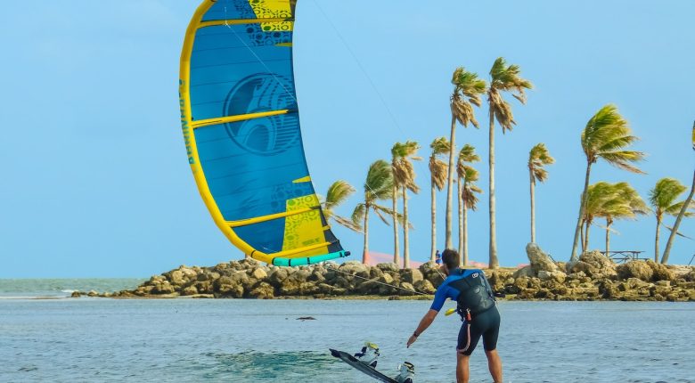 kitesurf en spot paradisiaco viaje con mindra